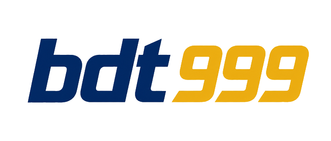 bdt 999 logo in blue and green coastal style